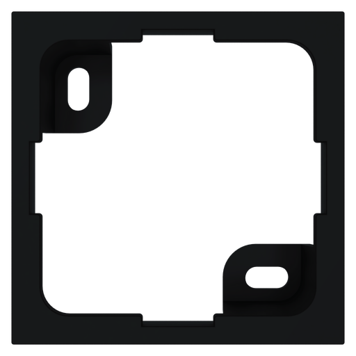Installation frame for PSE-B552T06.02x, Black matt finish