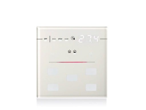 Custom Glass - Residential Display - Line Series - RGB - White