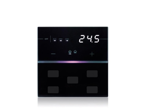 Custom Double Glass - Residential Display - Black