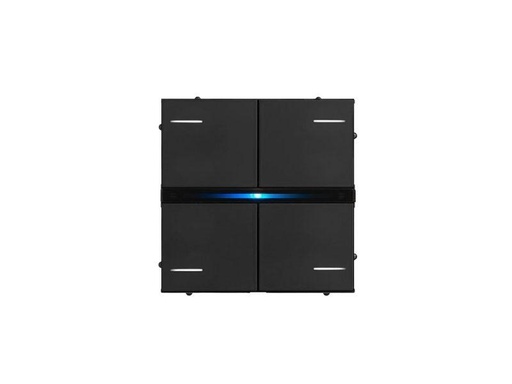 KNX push-button sensor LITE 4-fold – black