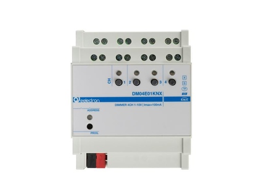 KNX 1-10 V dimmer actuator 4-fold