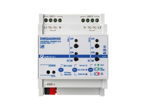 KNX dimmer actuator 2-way, 300 W
