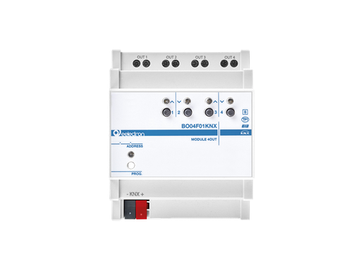 KNX switching actuator plus 4-fold