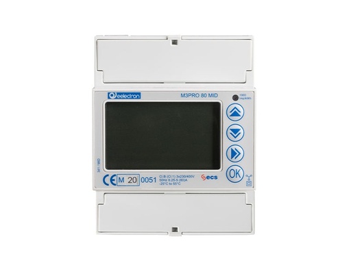 Energy Meter 3-phase, direct, 80 A