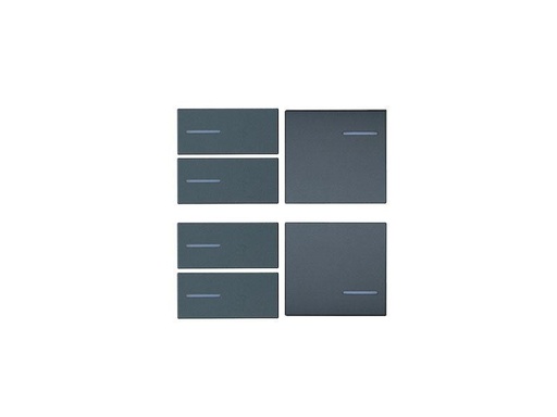 Keypad Set 4x left, 2x right – Fenix Grey 0724