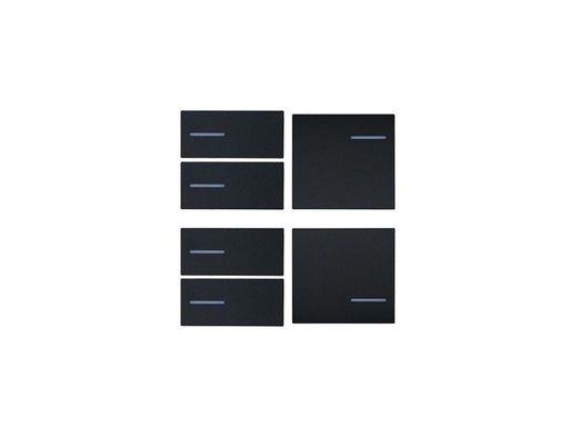 Keypad Set 4x left, 2x right – Fenix Black 0720