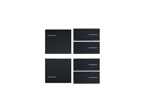 Keypad Set 2x left, 4x right – Fenix Black 0720