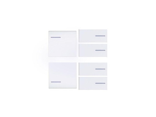 Keypad Set 2x left, 4x right – Fenix White 0030