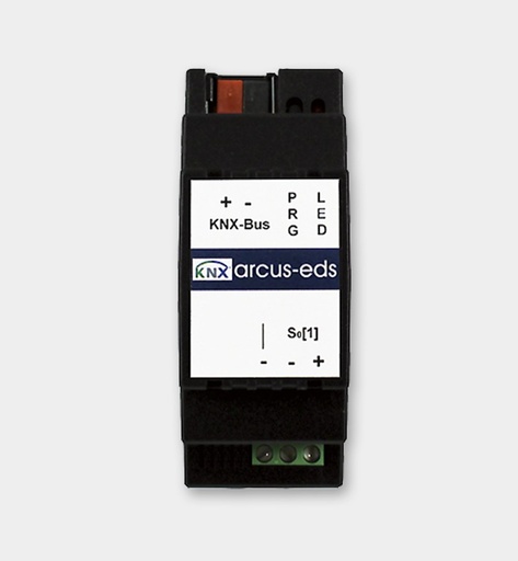 KNX-IMPZ1-REG - KNX S0 Pulse Counter, 1 Channel, DIN Rail