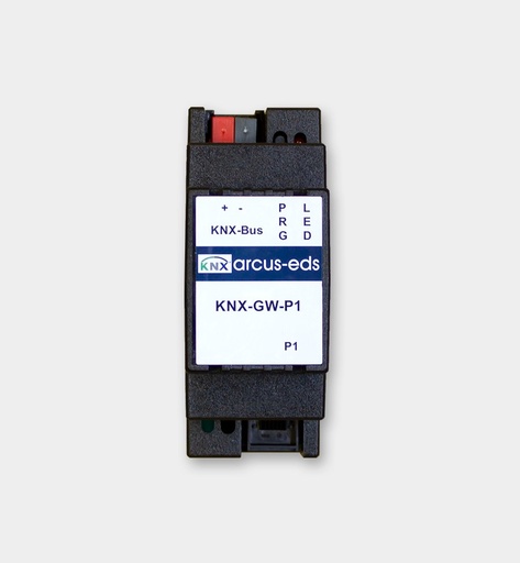 KNX-GW-HAN-P1-REG - KNX Gateway for Smart Meter P1 Port, RJ12, DIN Rail