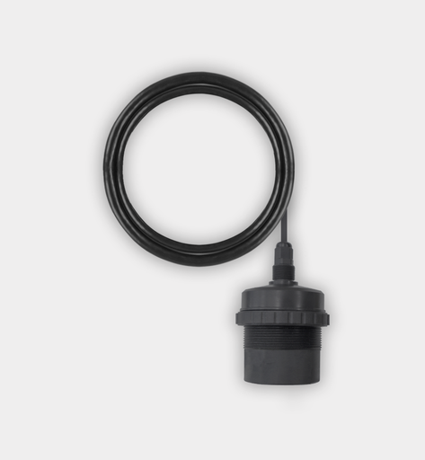 U-5 - Ultrasonic Level Sensor for Water, 0.3-5 m (1 to 16.4 ft) Range, 10 m (32.8 ft) Cable