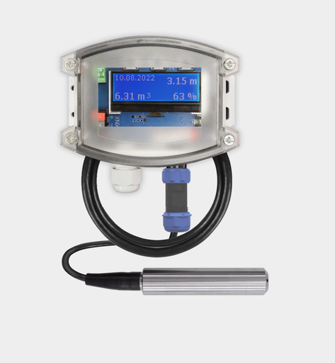 SK80-F-T-PM-10 - KNX Fill Level Meter, Hydrostatic Sensor with Temp, Water, up to 10 m (32.8 ft)