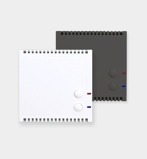 SK30-THC-VOC-PB - KNX Temperature, Humidity and VOC Sensor with Push Buttons, 55 mm (2.17 in) Frame
