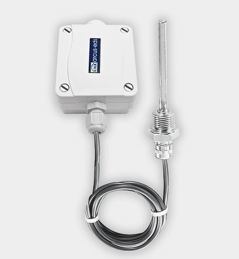 SK10-TC-ESTF - KNX Temperature Controller with G 1/2" Stainless Screw-In Probe, IP54/65
