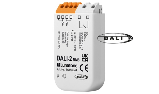 DALI-2 4xRM16 – 4-Channel Relay Module DIN Rail