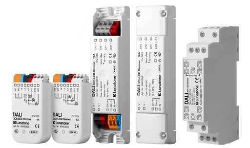 DALI 3Ch LED Dimmer CV DT6