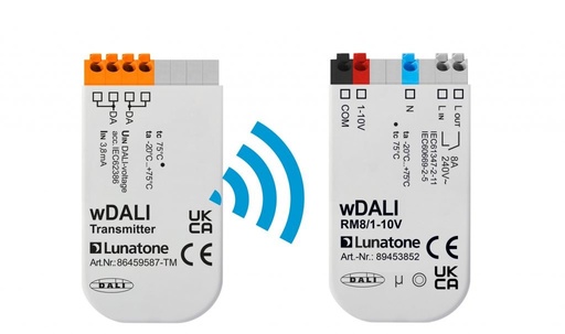 WDALI RM8 1-10V PWM – Wireless 0-10V Interface
