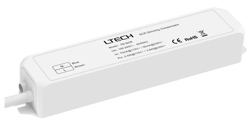 Triac Load Compensator for Low-Load Dimming (TD-SCR)