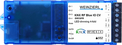 KNX RF 4-fold LED dimming actuator, Constant Current or Constant Voltage