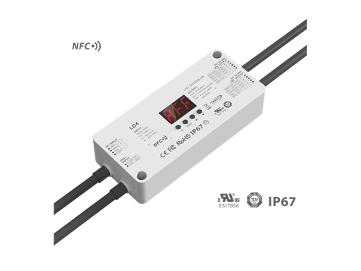 UL-Certified DALI-2 NFC RGBW Low-Voltage IP67 Controller