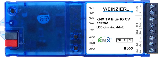 KNX TP 4-fold LED dimming actuator, Constant Current or Constant Voltage