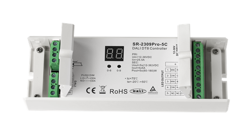 Multi-addresses PRO DALI DT8 LED Controller