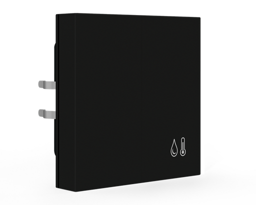 KNX Room Temperature/Humidity sensor 55, Black matt