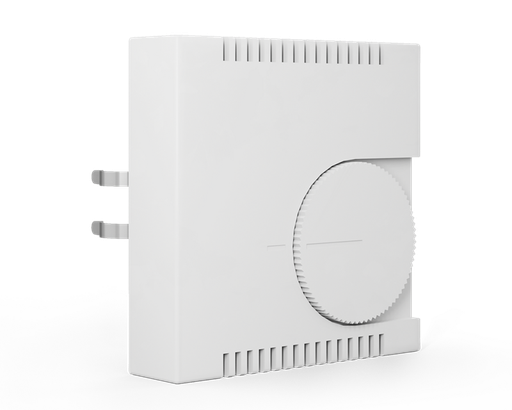 KNX Room Temperature Controller 55, adjustable, White matt finish