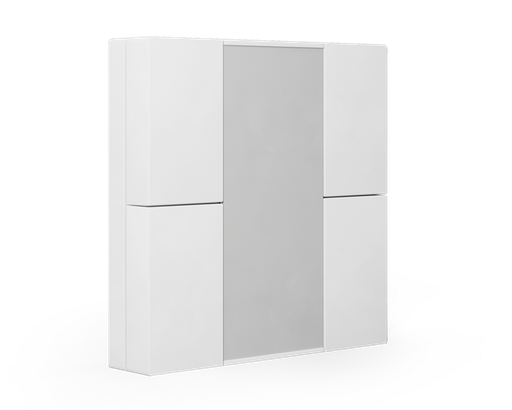 KNX Push Button 55 4 gang, White matt finish