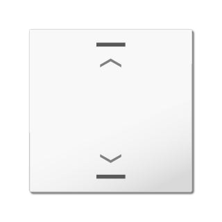 Rocker for the KNX Push Button Light 55 1 gang, white glossy finish, blinds