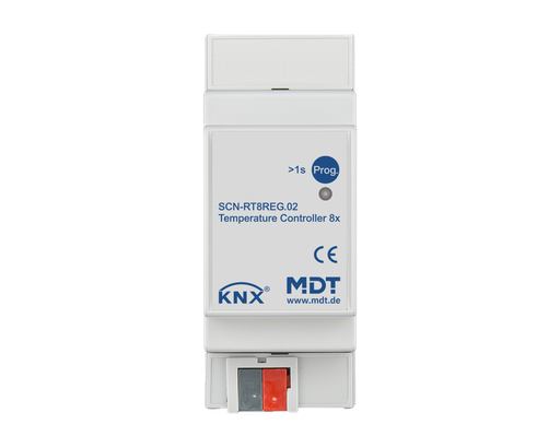 KNX Temperature Controller 8-channel, 2 SU MDRC