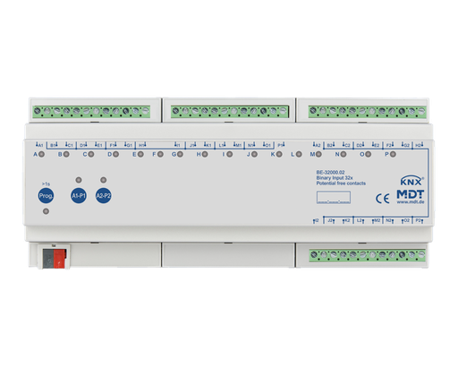 KNX Binary Input 32-channel, 12 SU MDRC, Potential free version